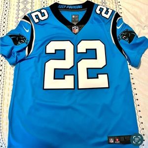Christian McCaffrey Carolina Panthers Nike Vapor Elite Jersey - Teal/Large